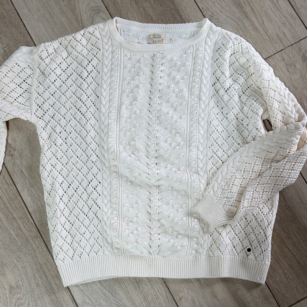 Fat Face Cable Knit Sweater